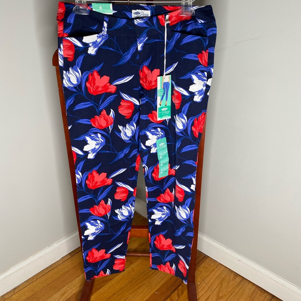 Old Navy Floral Pixie Pant